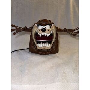 Vintage 1995 Tazmanian Devil TAZ Digital Alarm Clock‎ Looney Tunes Millennial
